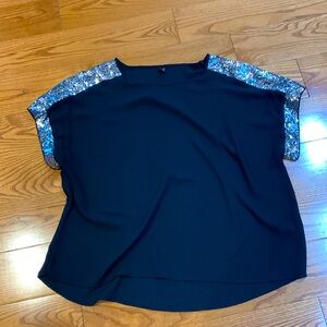 Sequin detail blouse Shein 2XL